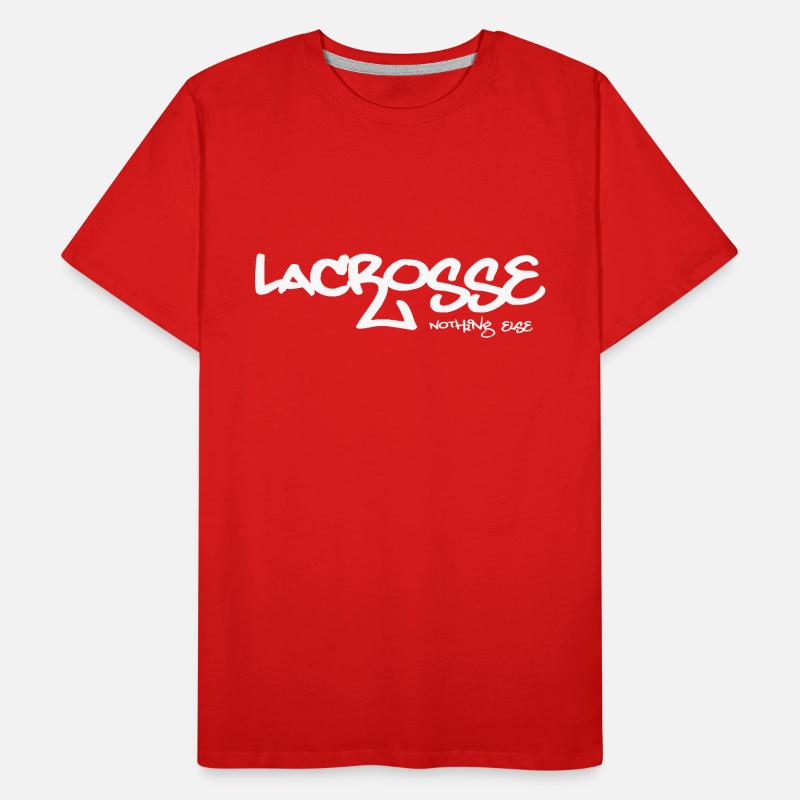 Lacrosse - Nothing else Männer Premium Bio T-Shirt