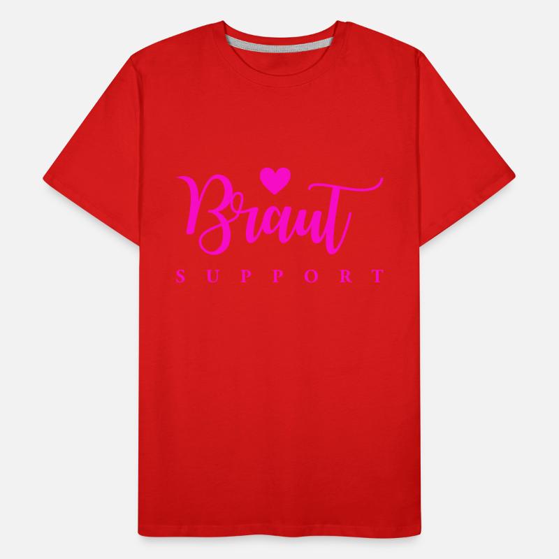 Bride Support Men's Premium Organic T-Shirt