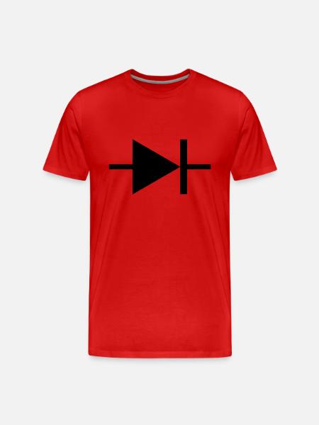 Diode - T-shirt bio Premium Homme - rouge