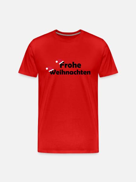 Joyeux Noël - T-shirt bio Premium Homme - rouge