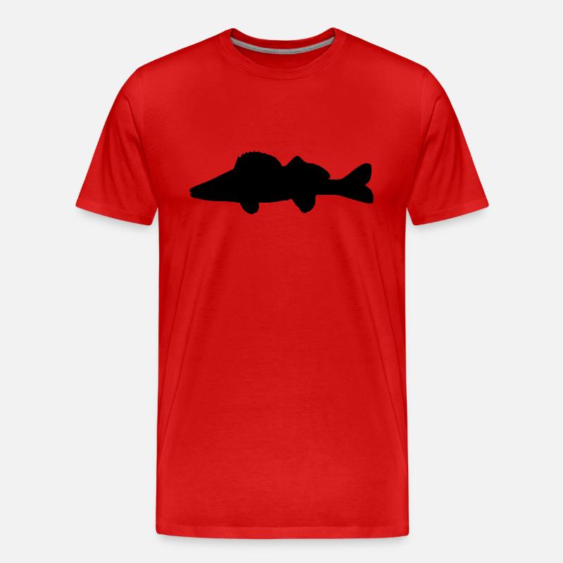 Sandre - Männer Premium Bio T-Shirt - Rot