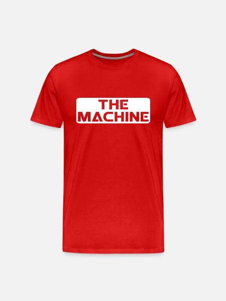 THE MACHINE new - Men's Premium Organic T-Shirt - red