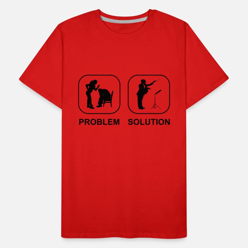 Dirigenten Geschenk Dirigieren Dirigent Musik Männer Premium Bio T-Shirt