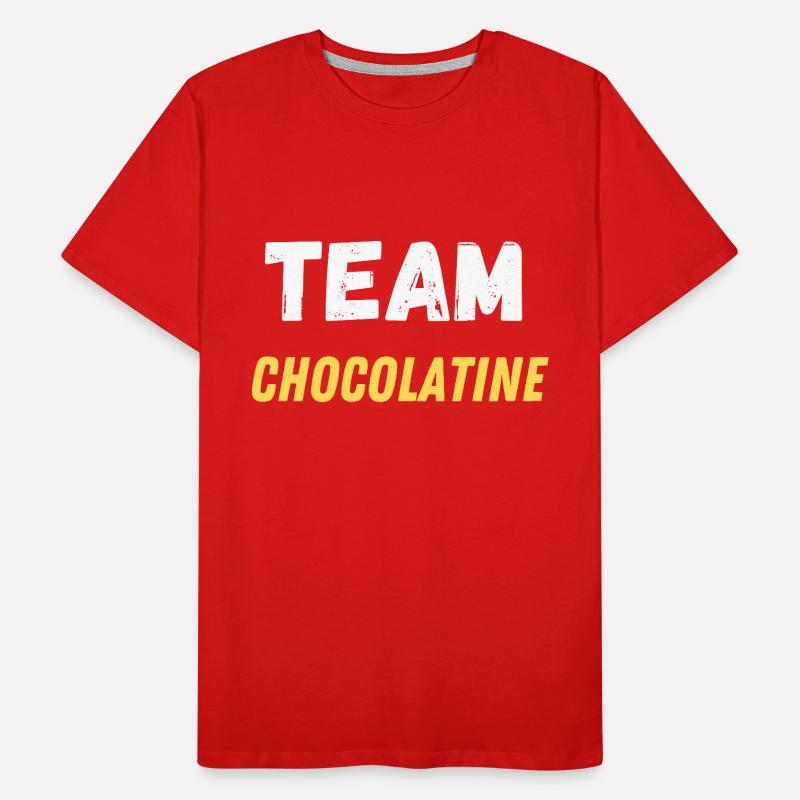 team chocolatine T-shirt bio Premium Homme