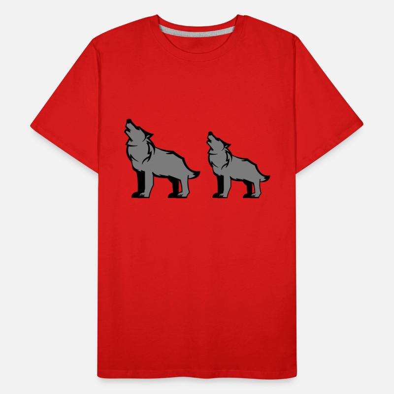 Wolf pack Men's Premium Organic T-Shirt