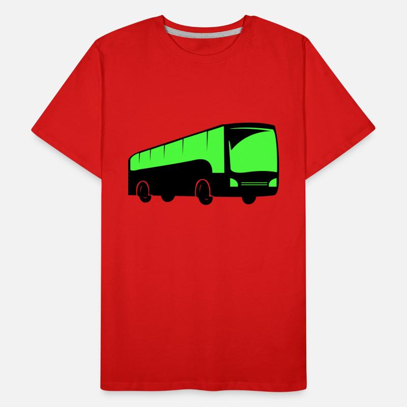 Bus Bus Driving Men's Premium Organic T-Shirt