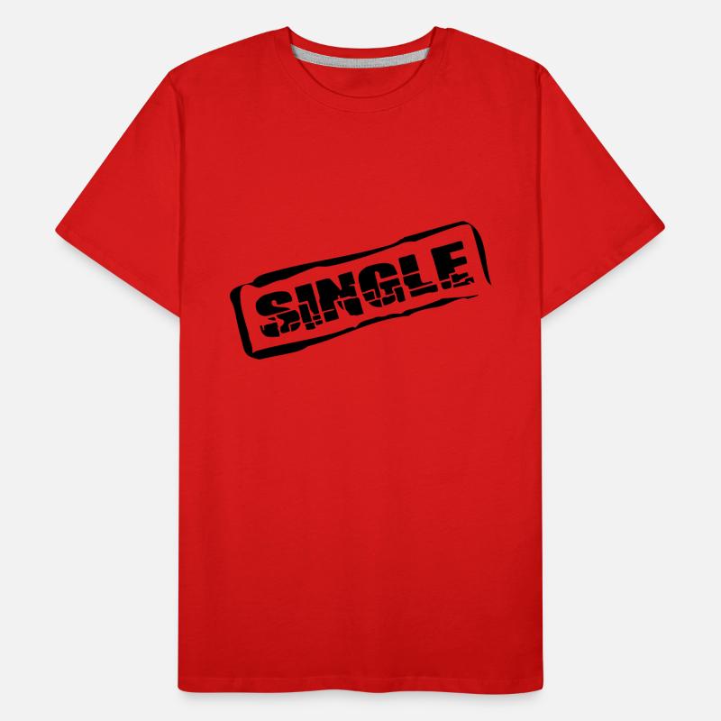 single Men's Premium Organic T-Shirt