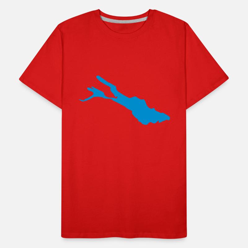 Bodensee Männer Premium Bio T-Shirt