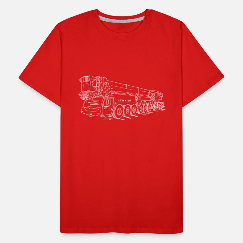 LTM 1750/9.1 Hell Männer Premium Bio T-Shirt