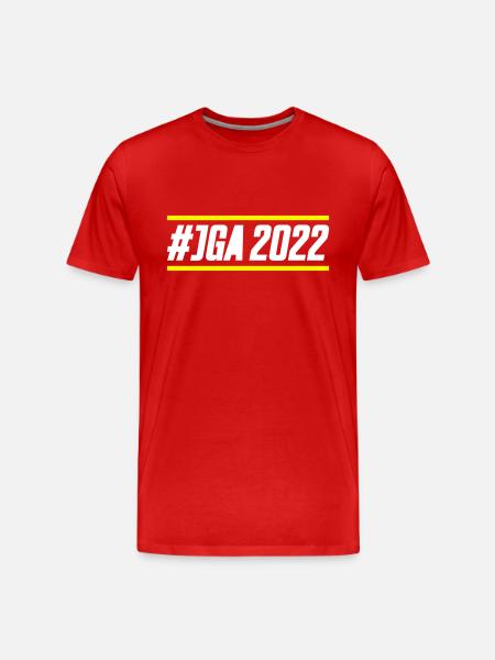 Jga 2022 - Männer Premium Bio T-Shirt - Rot