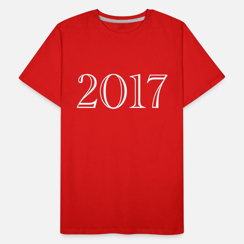 2017 - gift born in 2017 Men's Premium Organic T-Shirt