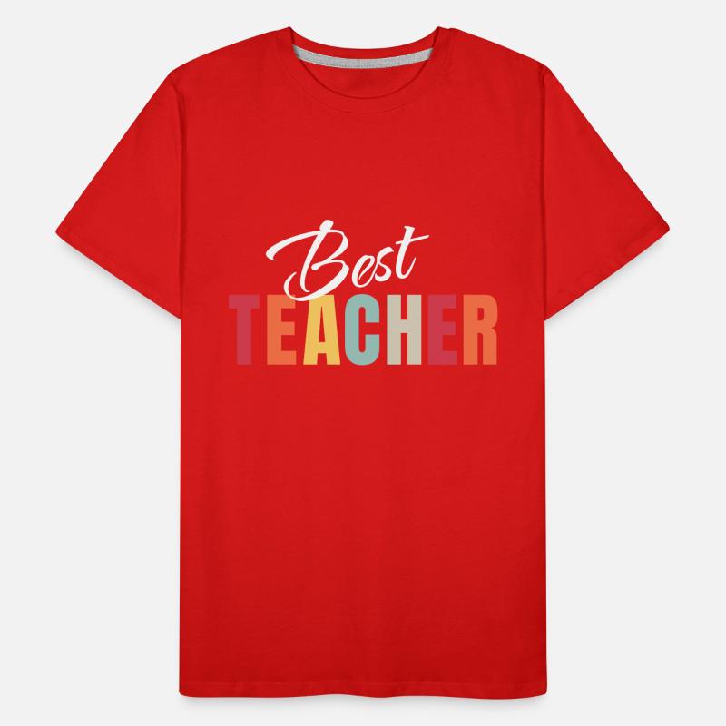 BESTER LEHRER Männer Premium Bio T-Shirt