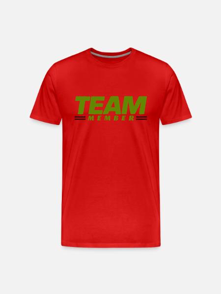 Équipier - T-shirt bio Premium Homme - rouge