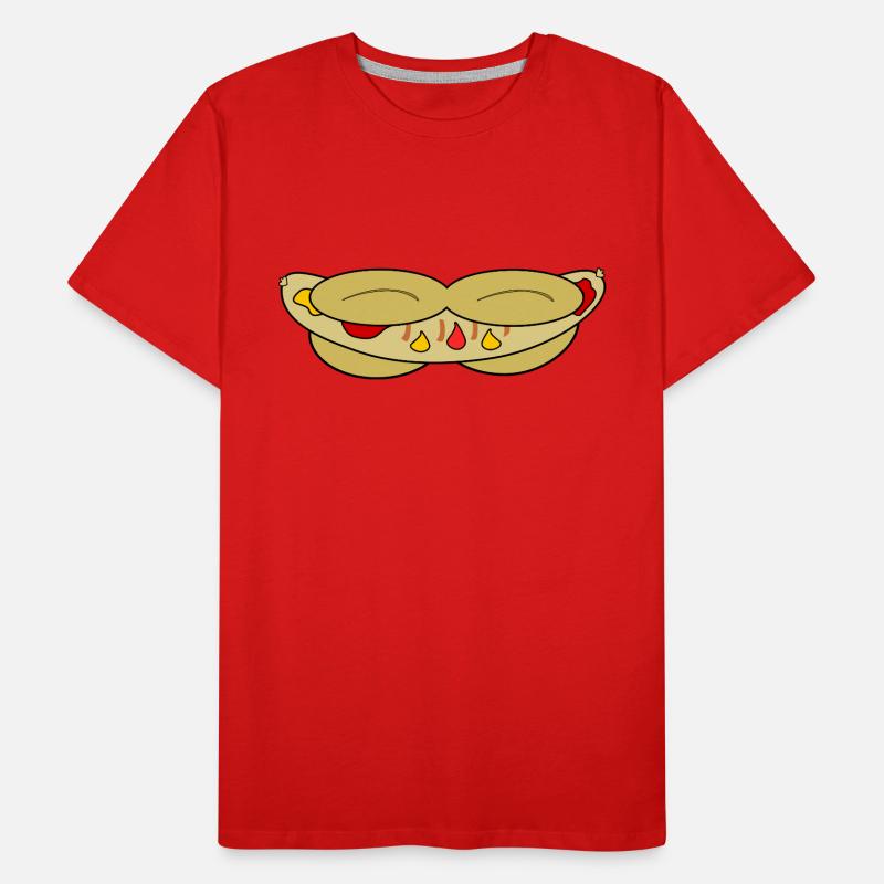 Bratwurst Männer Premium Bio T-Shirt
