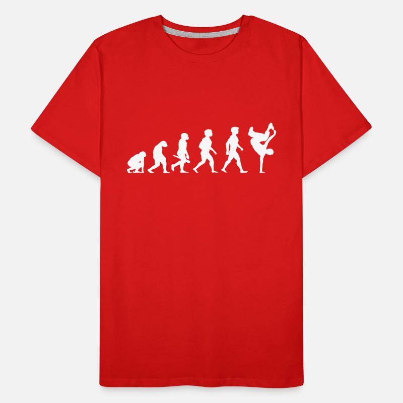 Evolution Breakdance Breaking Breakdance Hip Hop T-shirt bio Premium Homme