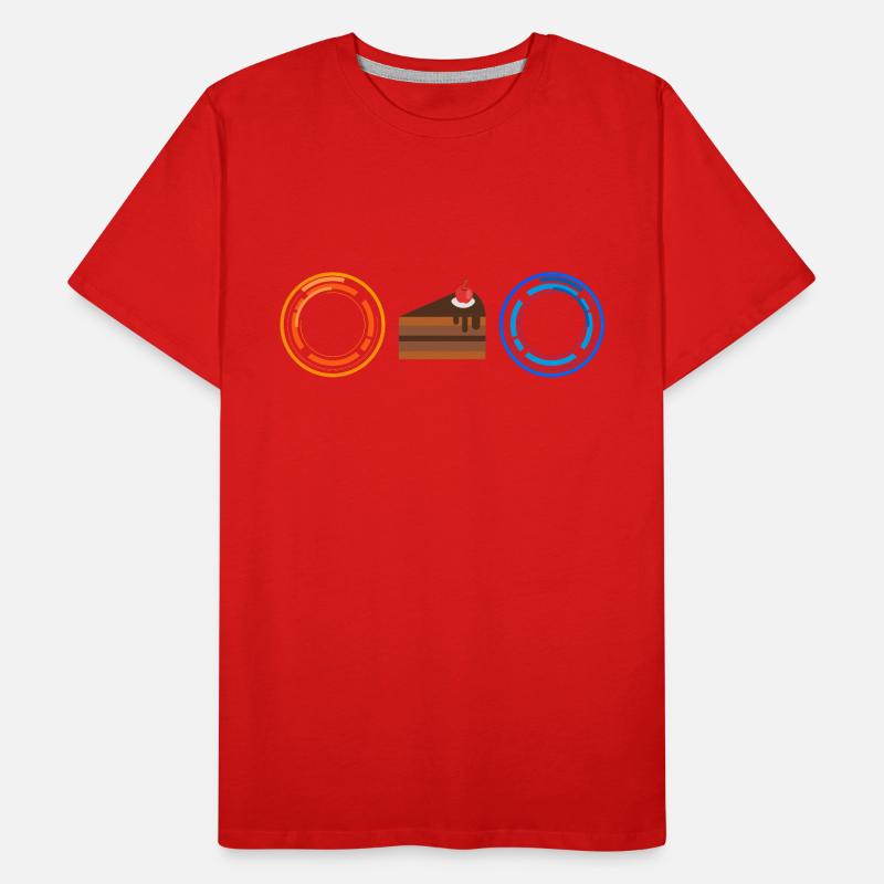 Science & Cake Men's Premium Organic T-Shirt