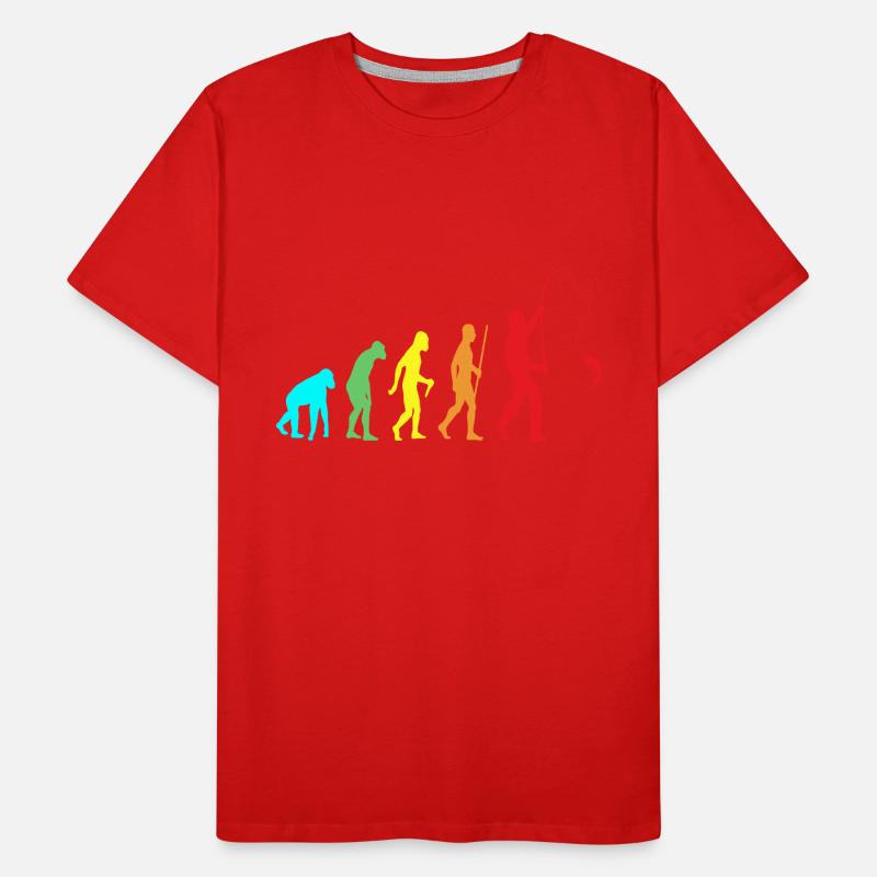 Évolution des pêcheurs T-shirt bio Premium Homme