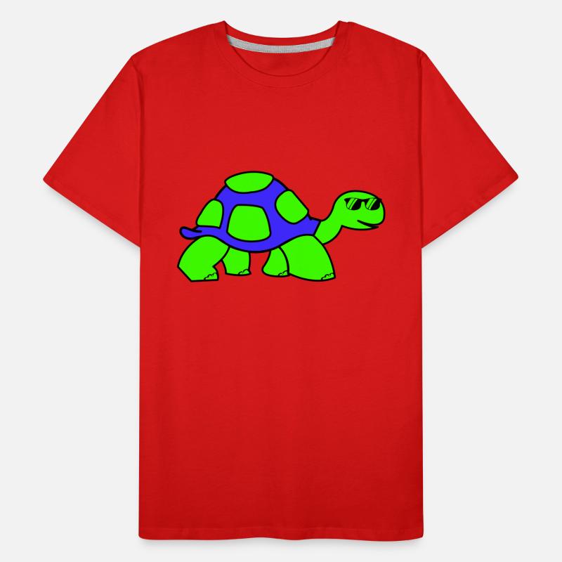 cool turtle Männer Premium Bio T-Shirt