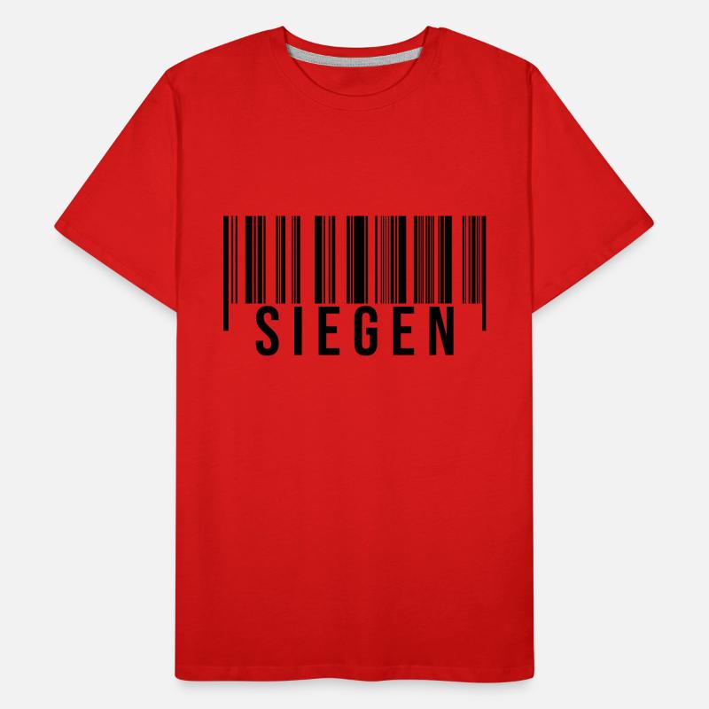 Siegen Westerwald Männer Premium Bio T-Shirt