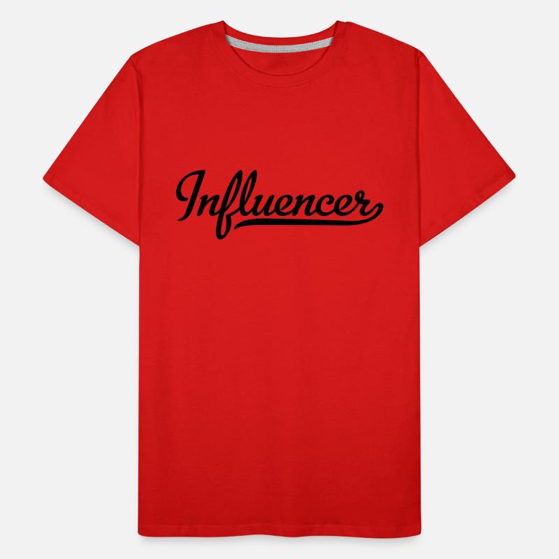 Influenceur T-shirt bio Premium Homme