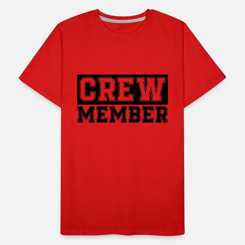 membre d’équipage T-shirt bio Premium Homme