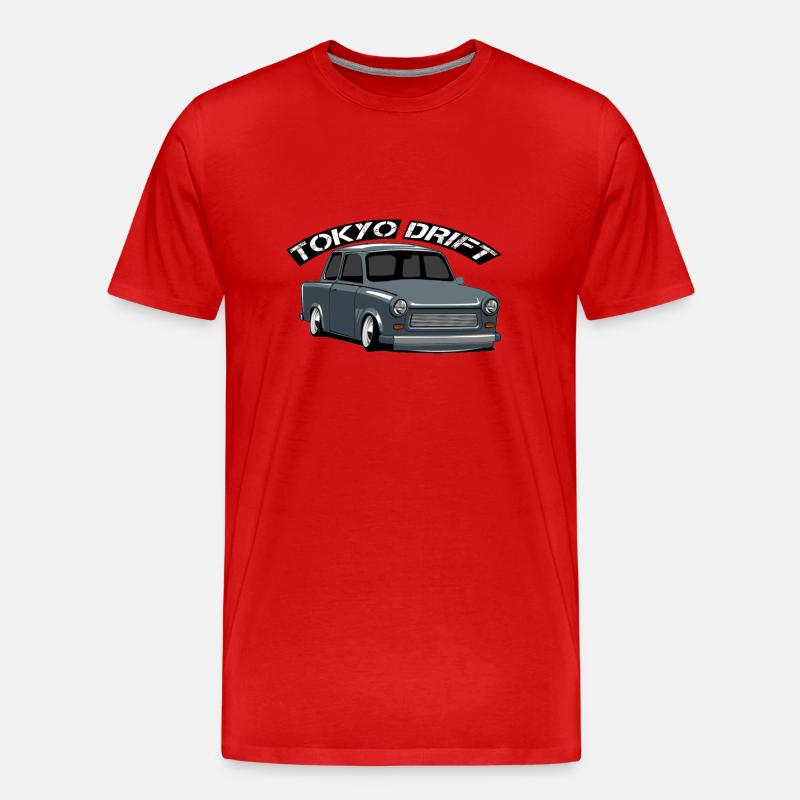 Tokyo Drift - Kult - Männer Premium Bio T-Shirt - Rot