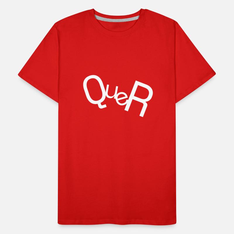 QUER Männer Premium Bio T-Shirt
