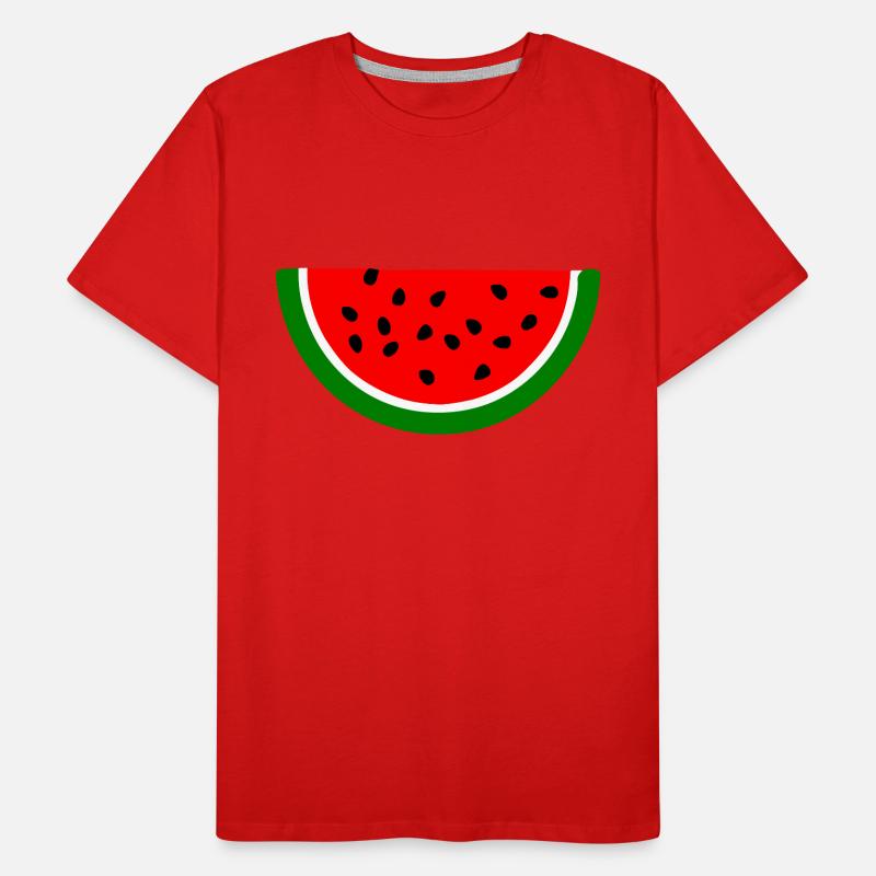 Melon pastèque T-shirt bio Premium Homme