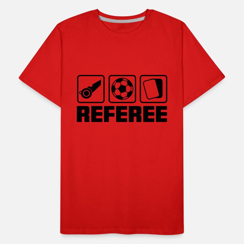 referee Men's Premium Organic T-Shirt