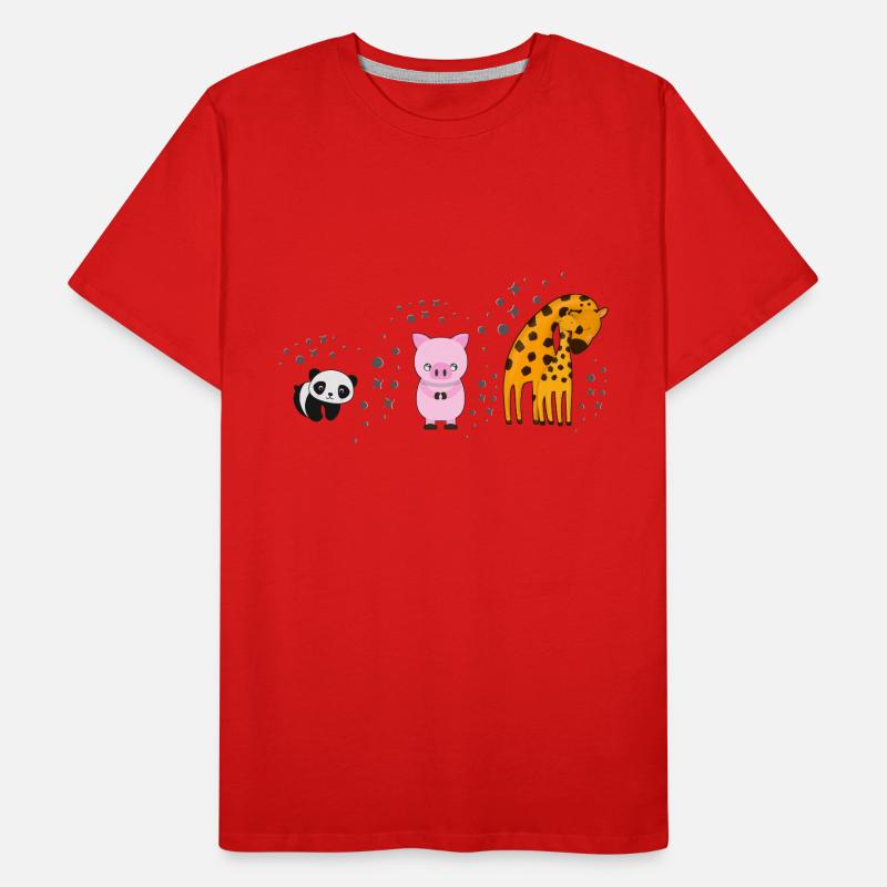 Évolution - Animaux T-shirt bio Premium Homme