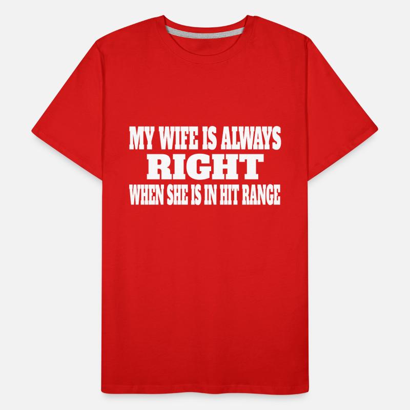 Ehepaar Ehefrau Hochzeit Männer Ehe Frauen Ehemann Männer Premium Bio T-Shirt
