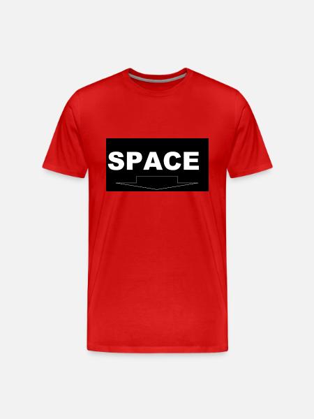 MP Space Original - Männer Premium Bio T-Shirt - Rot
