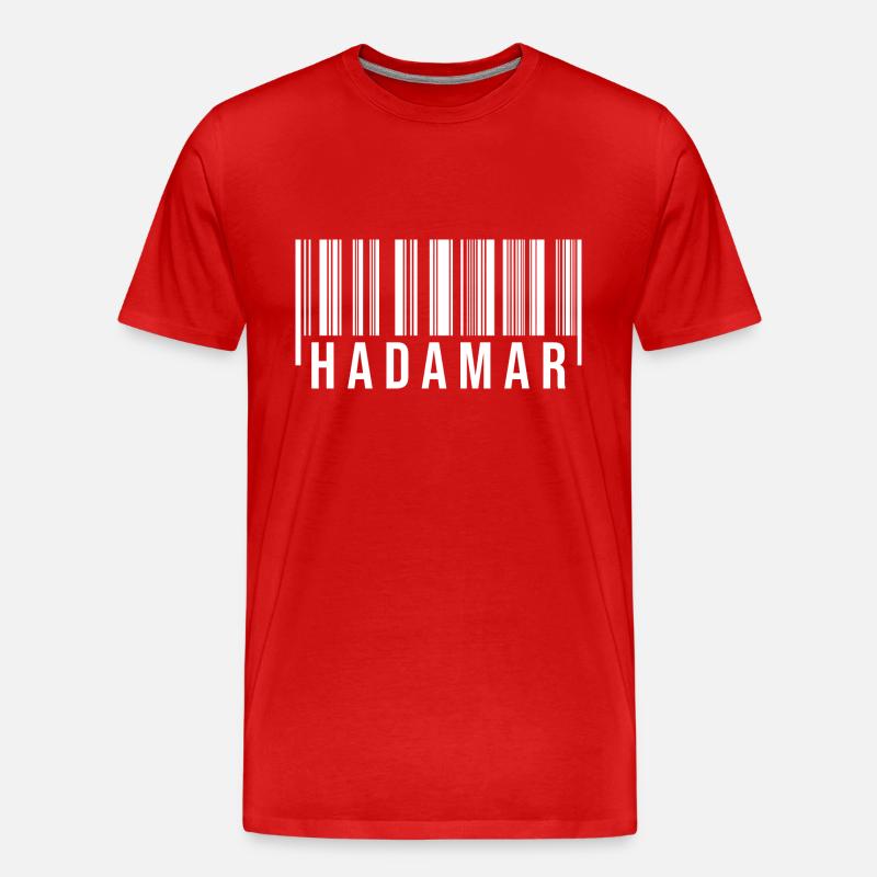 Hadamar Westerwald - Männer Premium Bio T-Shirt - Rot