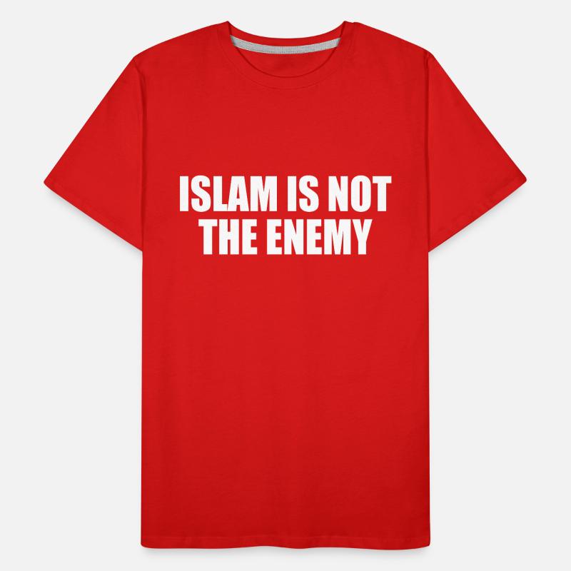 Islam is not the enemy Männer Premium Bio T-Shirt