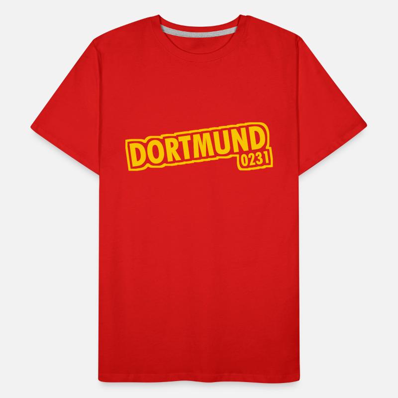 Dortmund - 0231 - Area Code Men's Premium Organic T-Shirt