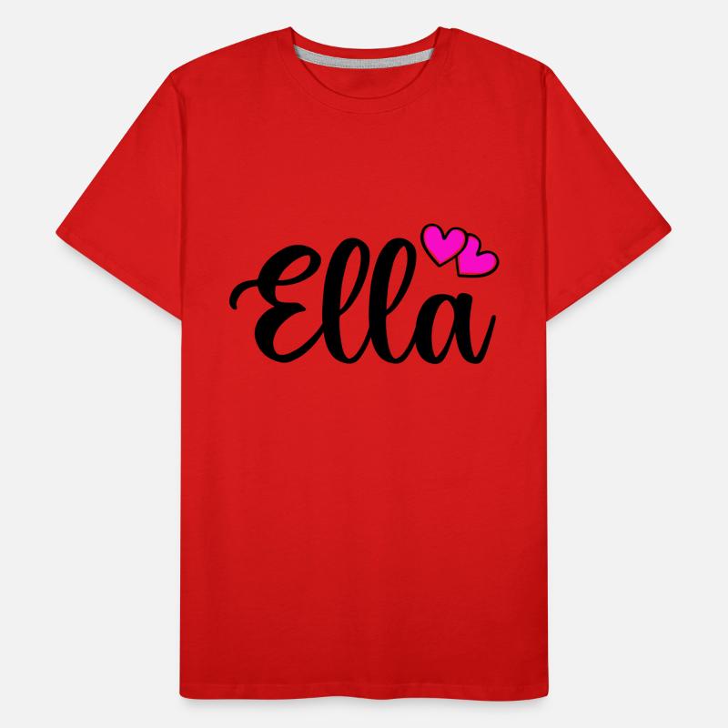 Nom d’Ella T-shirt bio Premium Homme