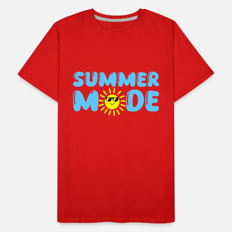 Summer Mode Men's Premium Organic T-Shirt