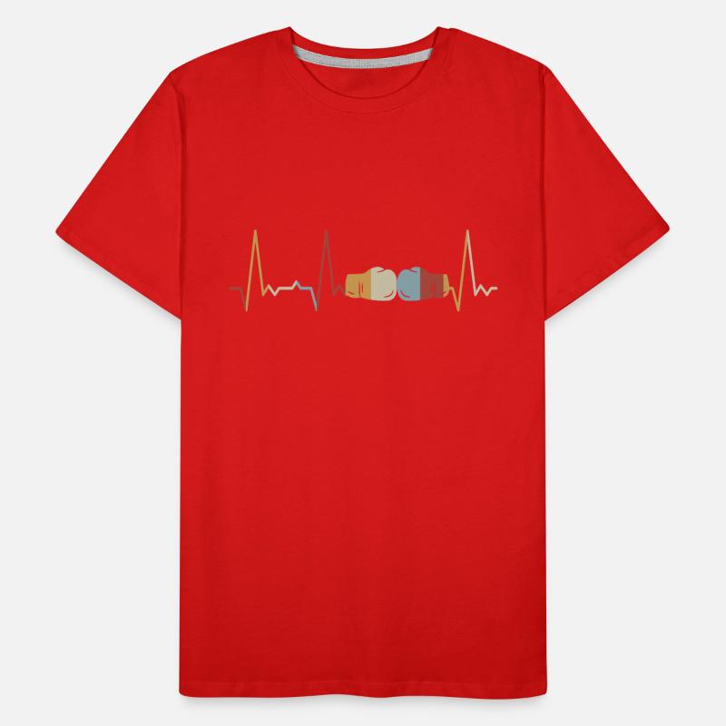 Heartbeat Boxes Men's Premium Organic T-Shirt