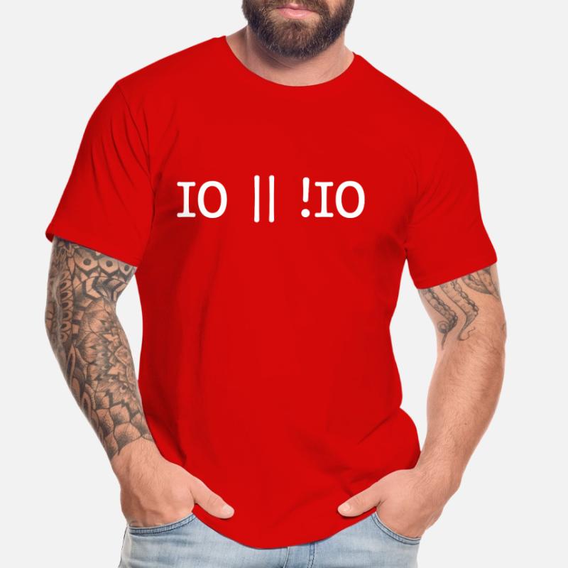 IO oder !IO In Ordnung oder nicht in Ordnung Männer Premium Bio T-Shirt