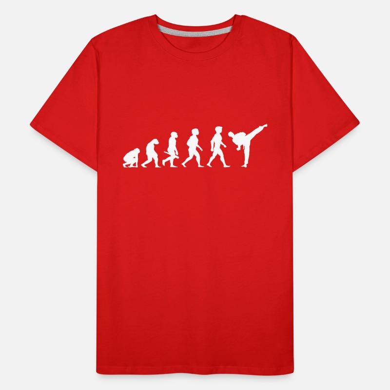 Evolution Karate Martial Arts Men's Premium Organic T-Shirt