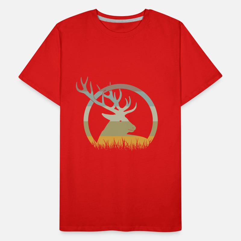 Deer Men's Premium Organic T-Shirt