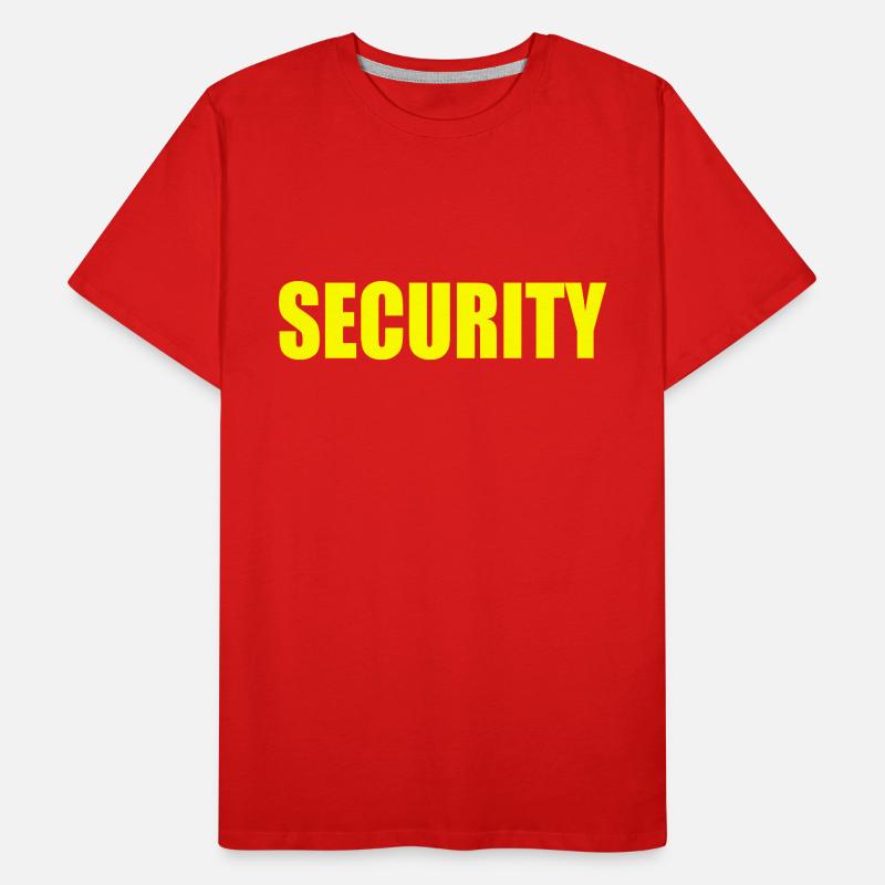 Security Men's Premium Organic T-Shirt