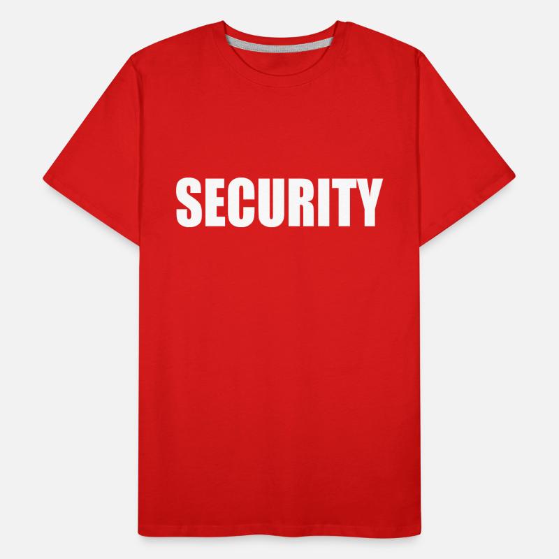 Security Men's Premium Organic T-Shirt