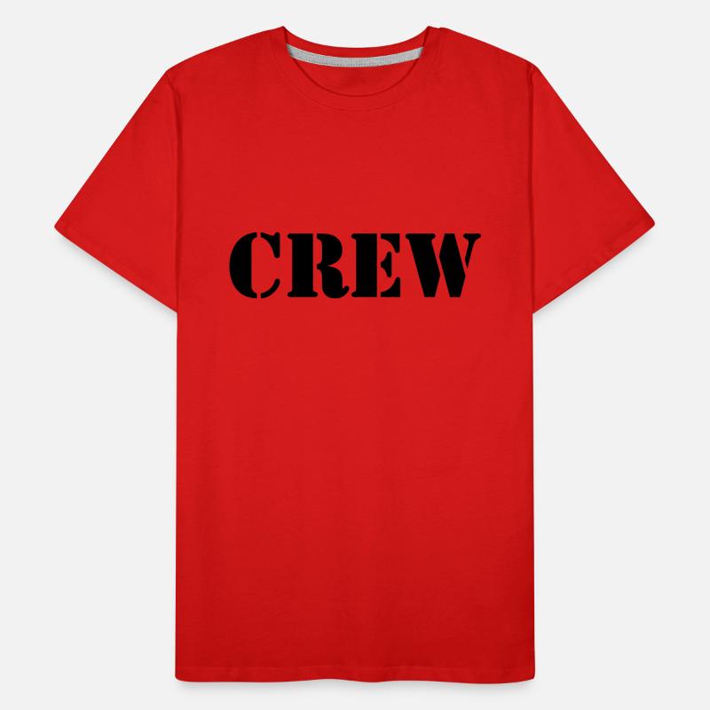 crew T-shirt bio Premium Homme
