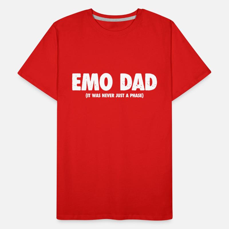 Emo Dad - Unique Gift - Emo Dad Men's Premium Organic T-Shirt