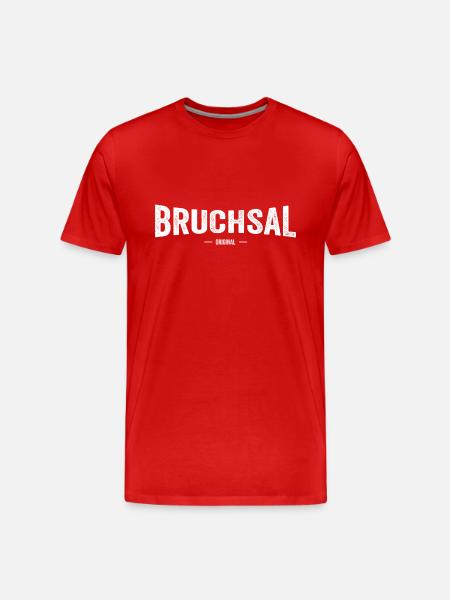 Bruchsal Original - Männer Premium Bio T-Shirt - Rot