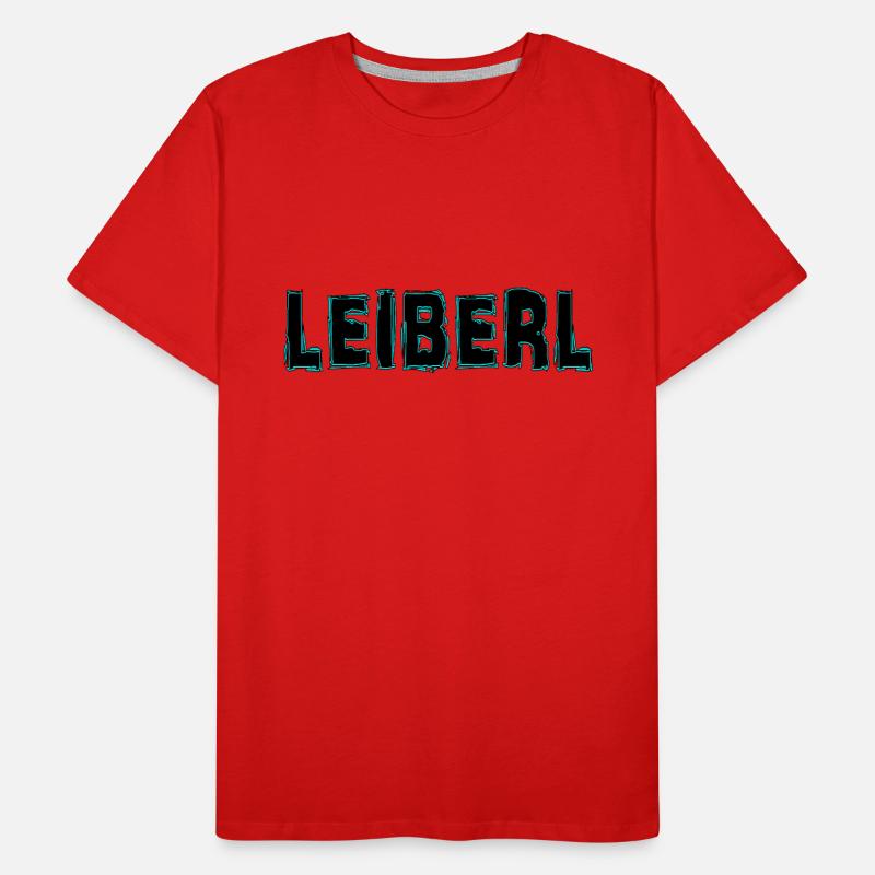 Leiberl - Black Name, c’est le programme Leiberl et AUS ! T-shirt bio Premium Homme