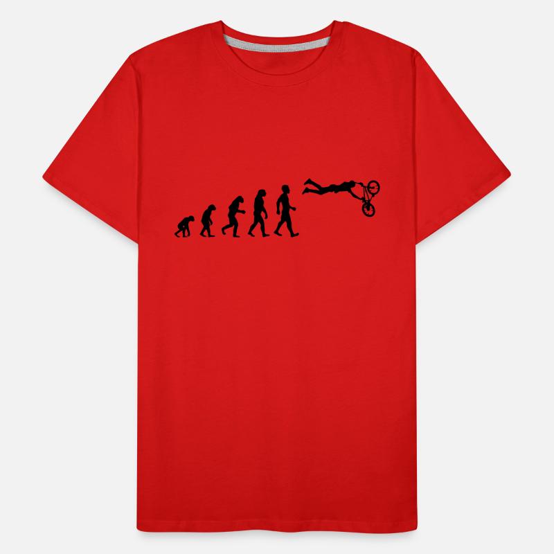 Evolution BMX Cascade T-shirt bio Premium Homme