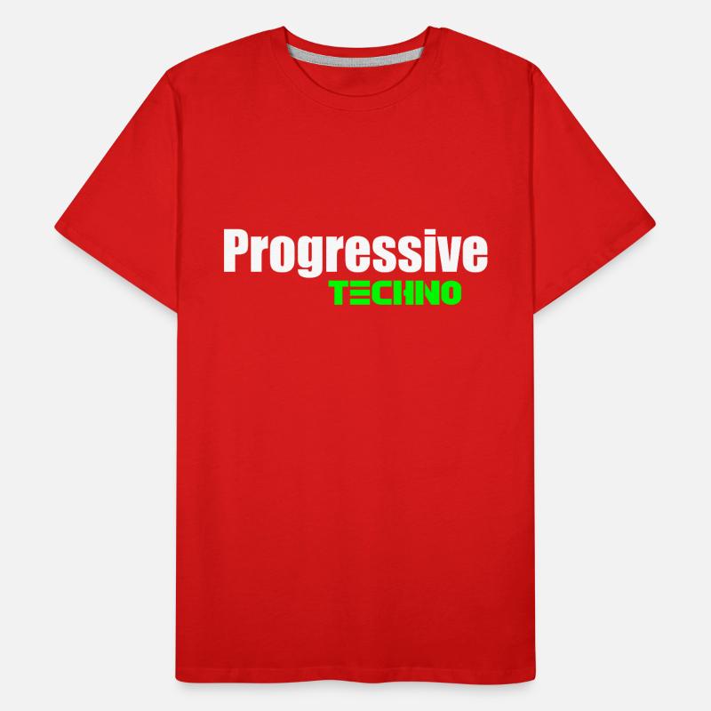 Techno progressive T-shirt bio Premium Homme