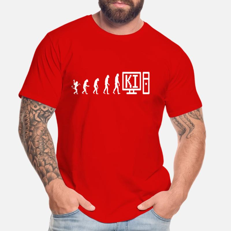Informatik Computer Evolution Gaming Männer Premium Bio T-Shirt